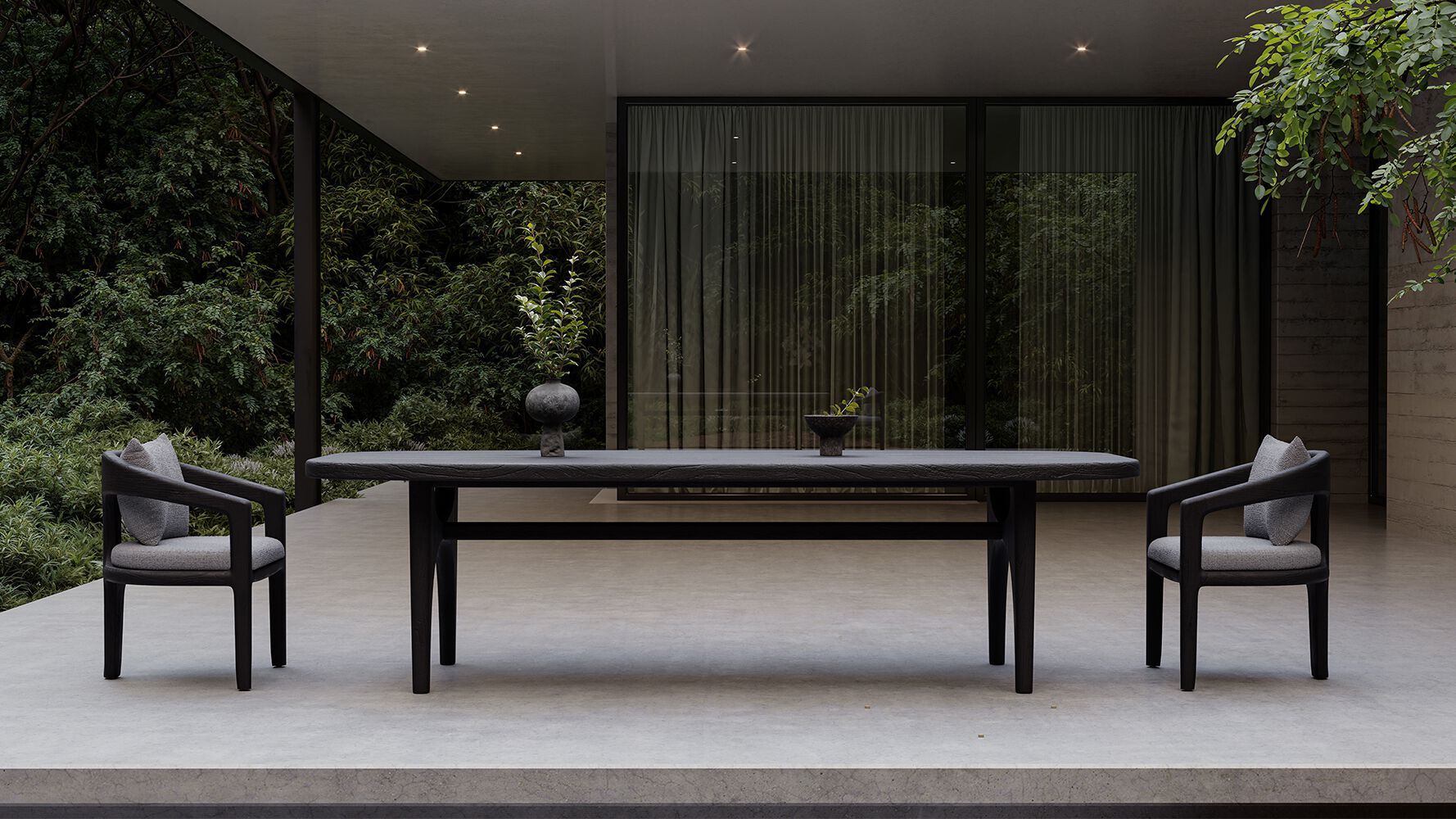 ТИК овальный садовый стол SNOC Кит ARCH-00028448 - Вид №9