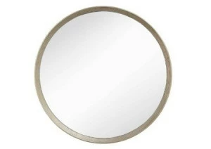 Зеркало круглое серебряное в тонкой раме Foyle PUSHA ДИЗАЙНЕРСКИЕ 062596 Серебро