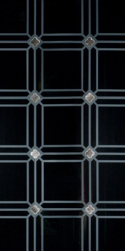 SICIS Nobilis Feather Black ДЕКОРАТИВНЫЙ VETRITE sun-id-1991093 - Вид №2