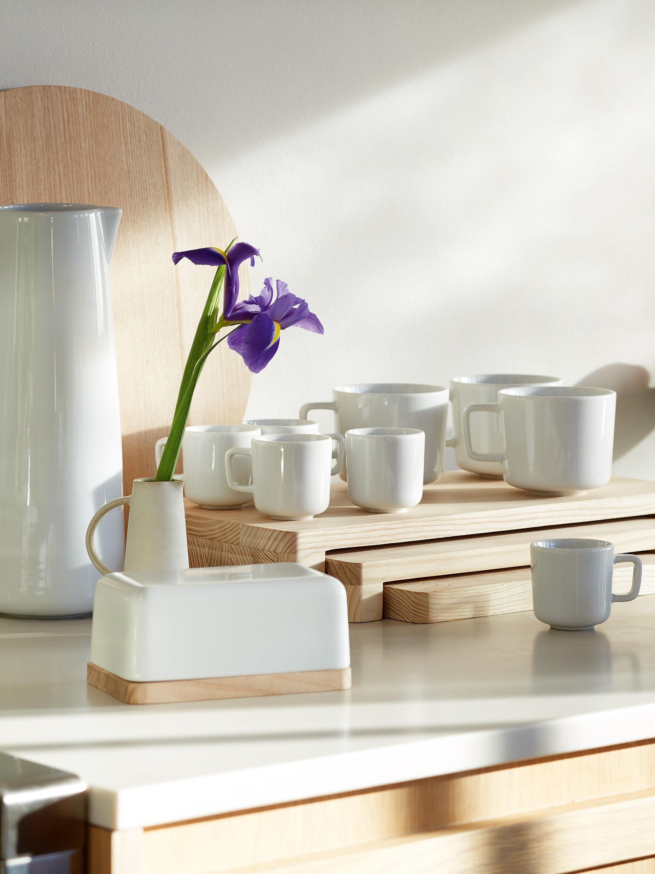 Набор фарфоровых чашек для чая/кофе - 260 мл LSA Collective ARCH-00142267 - Вид №8