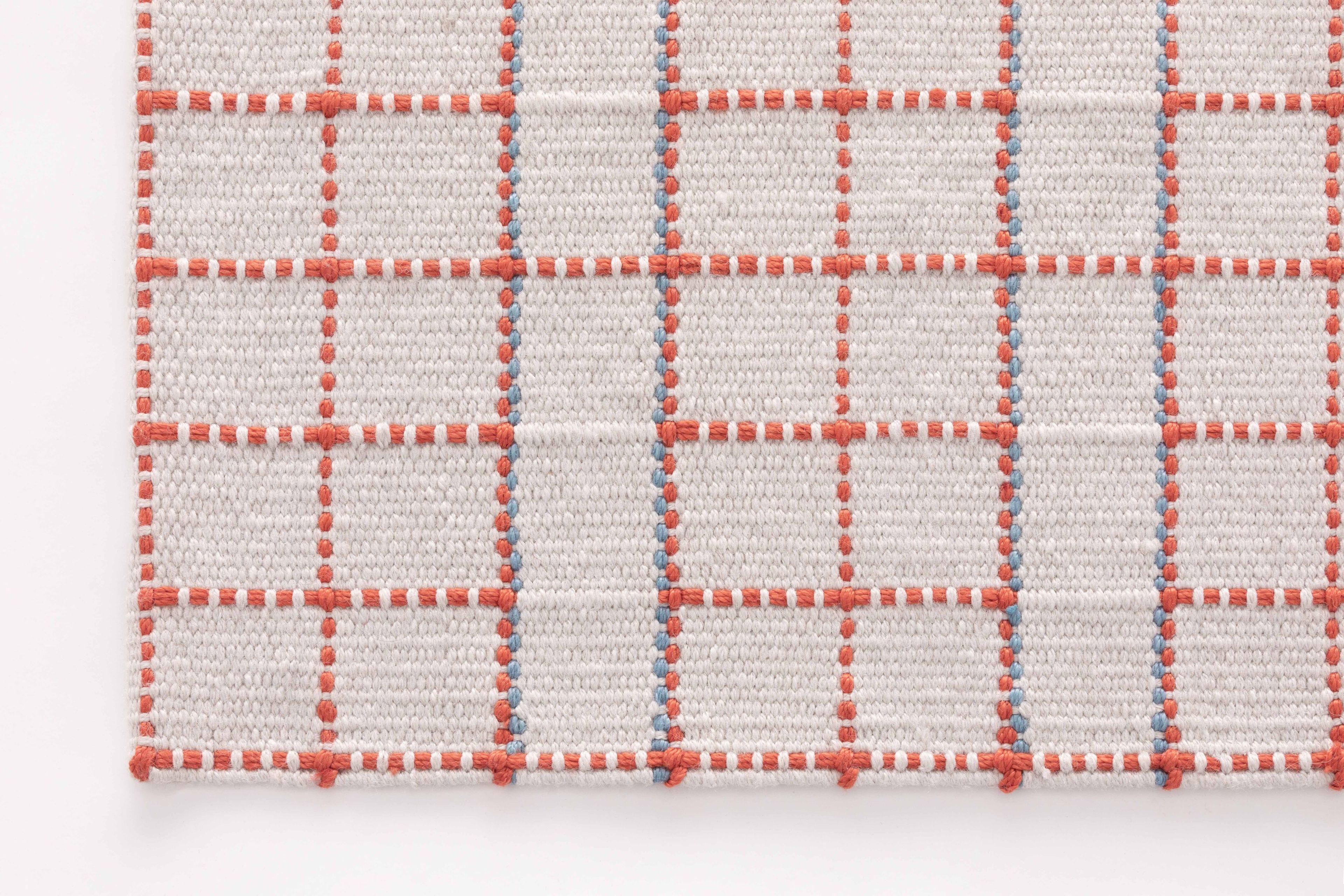 Рециркулированный прямоугольный ковер любимчика GANDIABLASCO RETI ARCH-00010293 - Вид №7