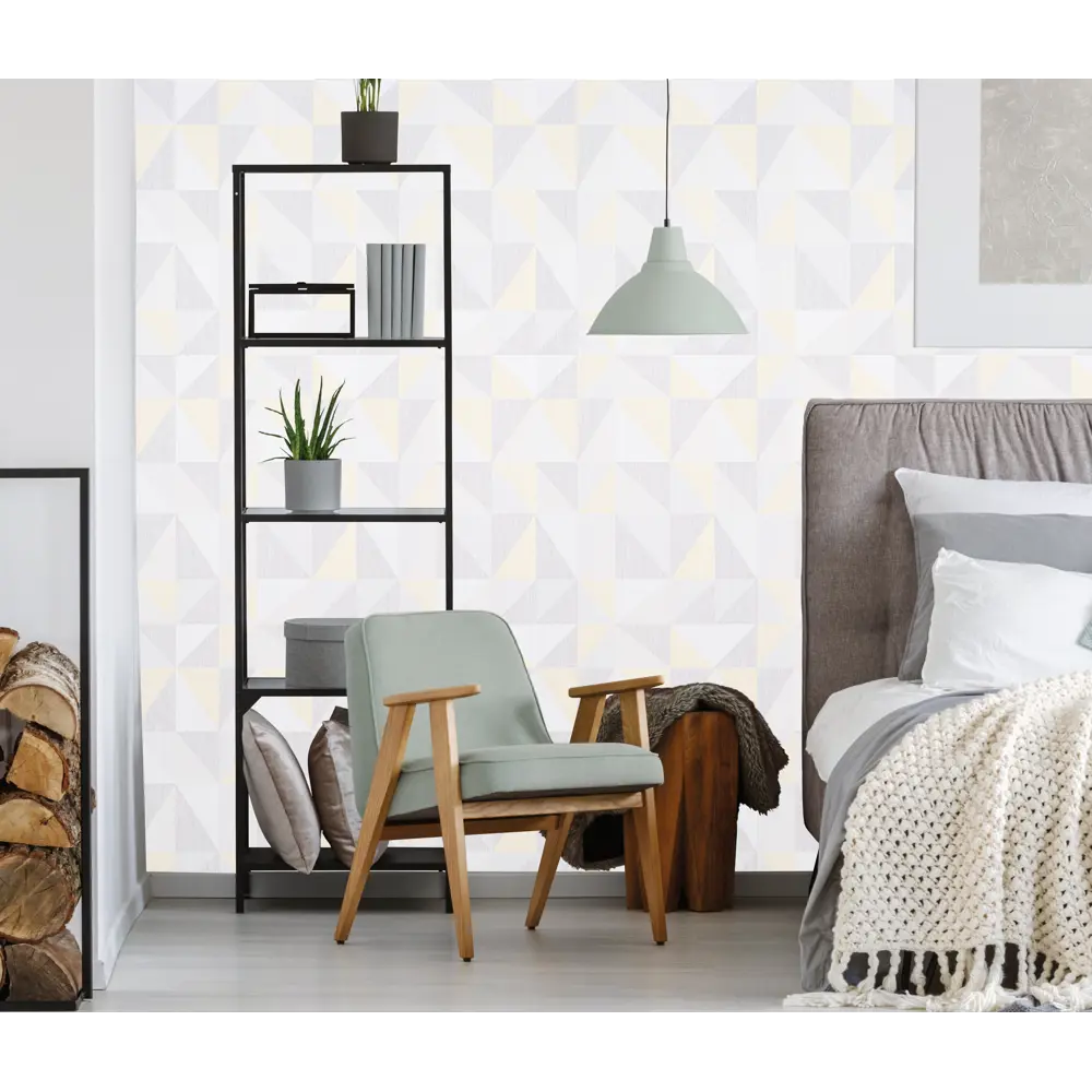 Обои флизелиновые A.S. Creation Bjorn серые 1.06 м 388341 STLM-2002951 - Вид №3