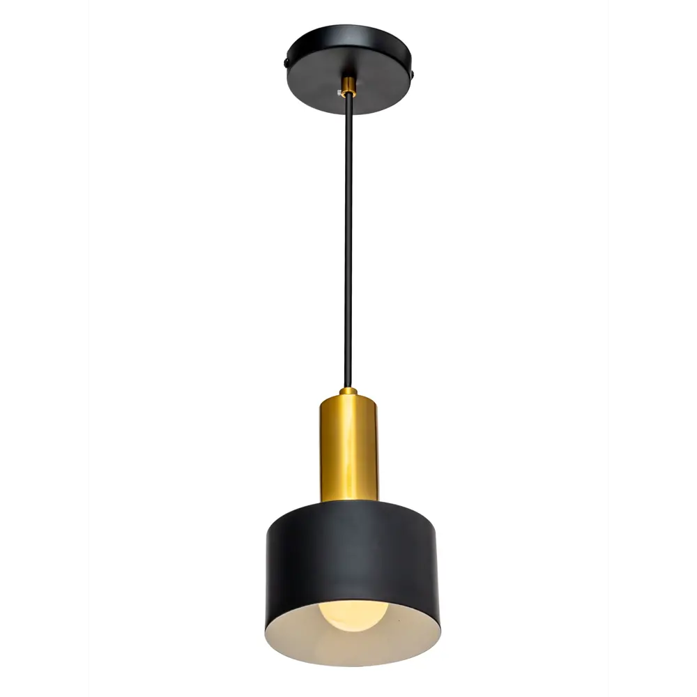 Светильник подвесной Mons, 1 лампа, 5 м², цвет чёрный LAMPLANDIA STLM-2185489 - Вид №3