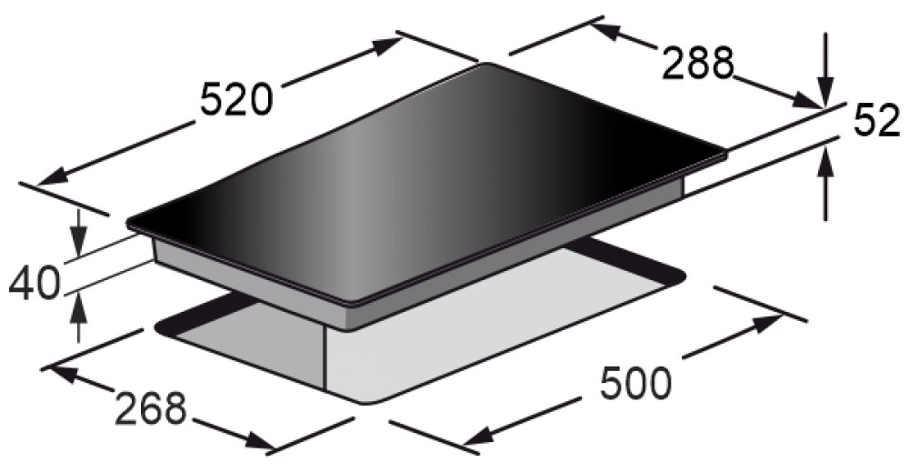 8196023 Электрическая варочная поверхность Kaiser KCT 3721 F STDN-0099610 - Вид №6