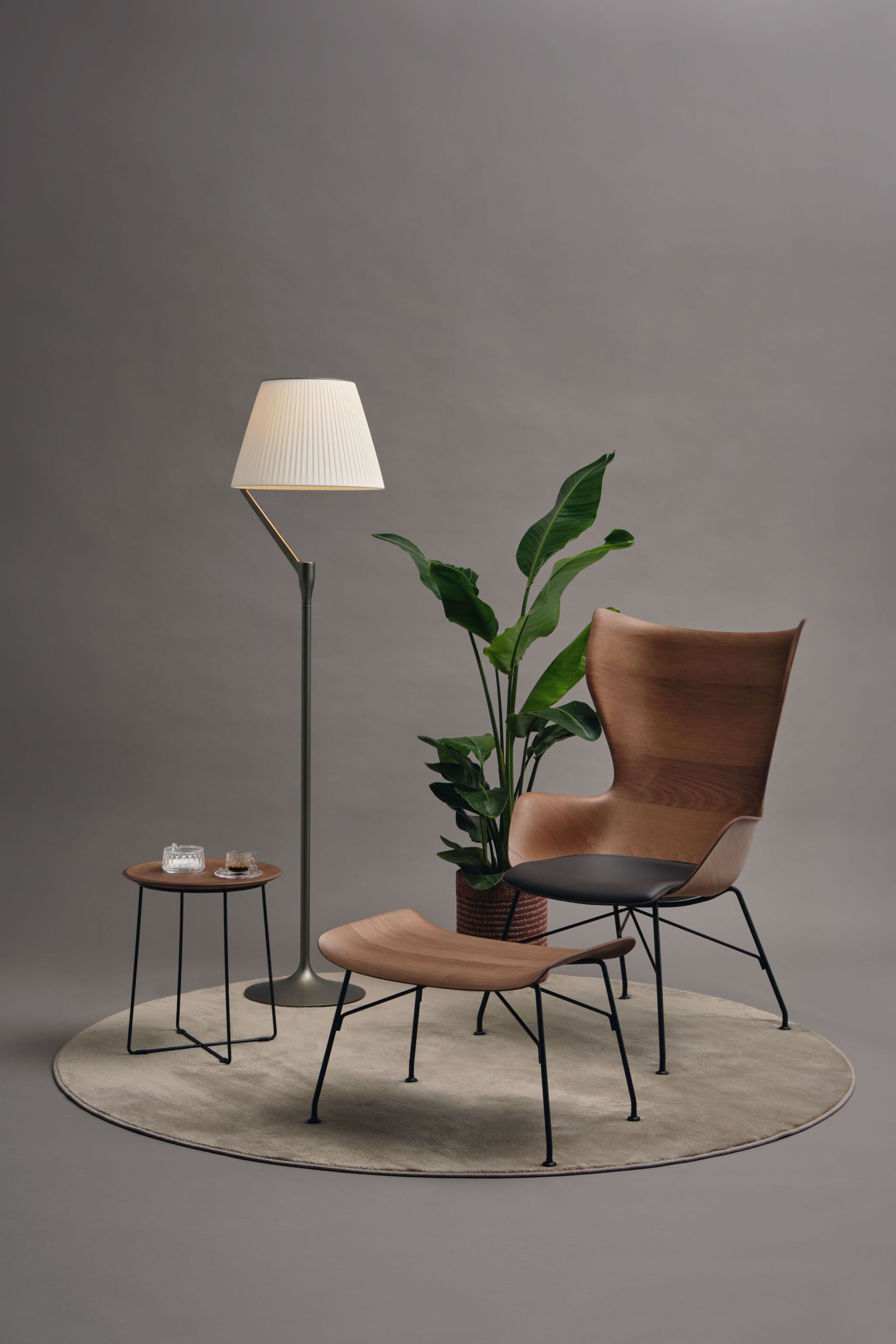 Заливка формы алюминия Сид торшер с диммером Kartell Angelo Stone ARCH-00059445 - Вид №6