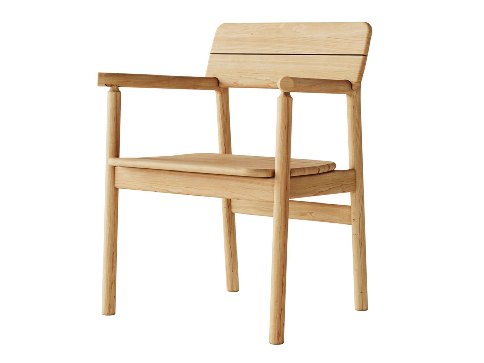 Стул для сада из тикового дерева с подлокотниками Case Tanso ARCH-00094692