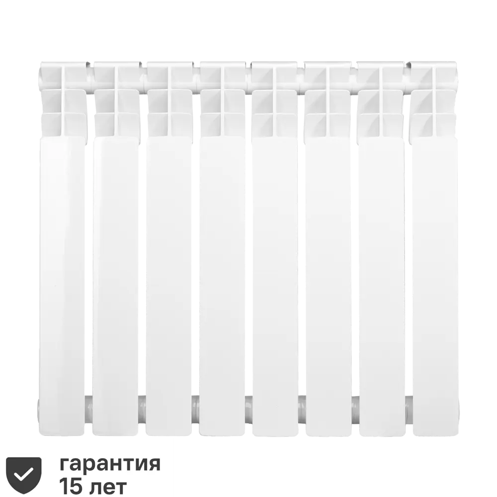 Биметаллический радиатор Monlan 500 мм, 8 секций - эффективное отопление 82735982 STLM-0035063