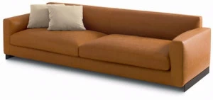 arflex Мягкий кожаный диван Rendez-vous