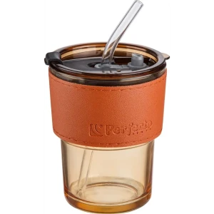 91585698 Стакан 400 мл Perfecto Linea Amber стекло цвет прозрачный/янтарный STLM-1323846