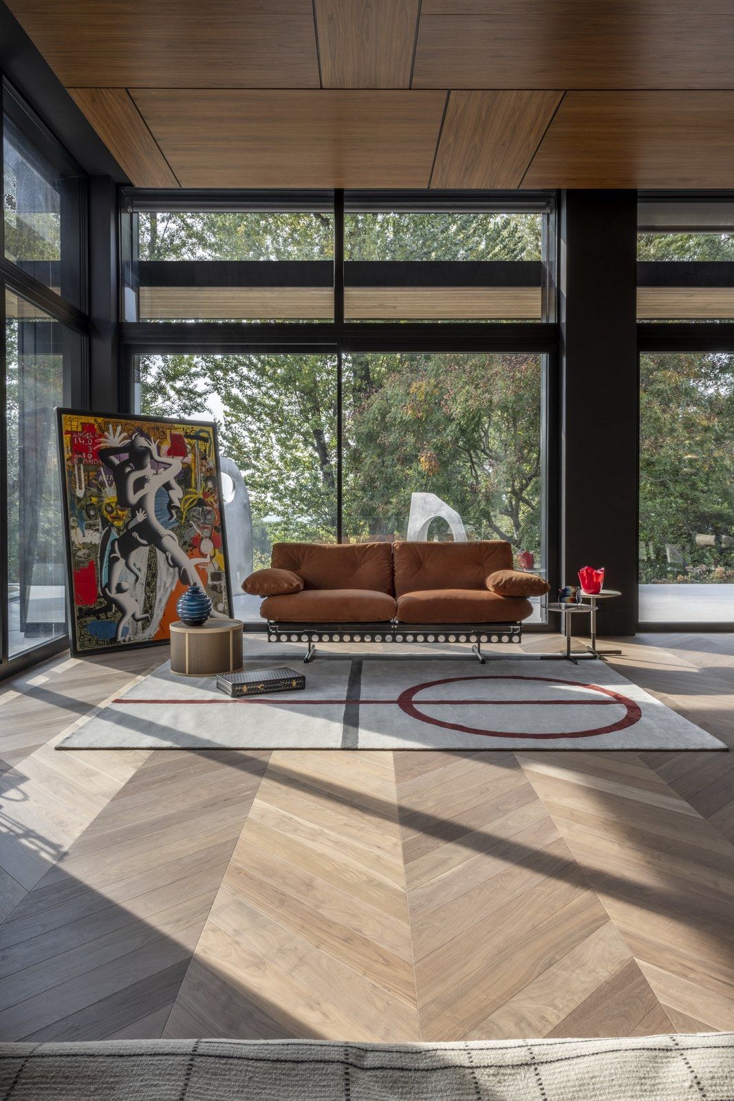 Кожаный диван Poltrona Frau коллекция - диваны и кресла ARCH-00027246 - Вид №39