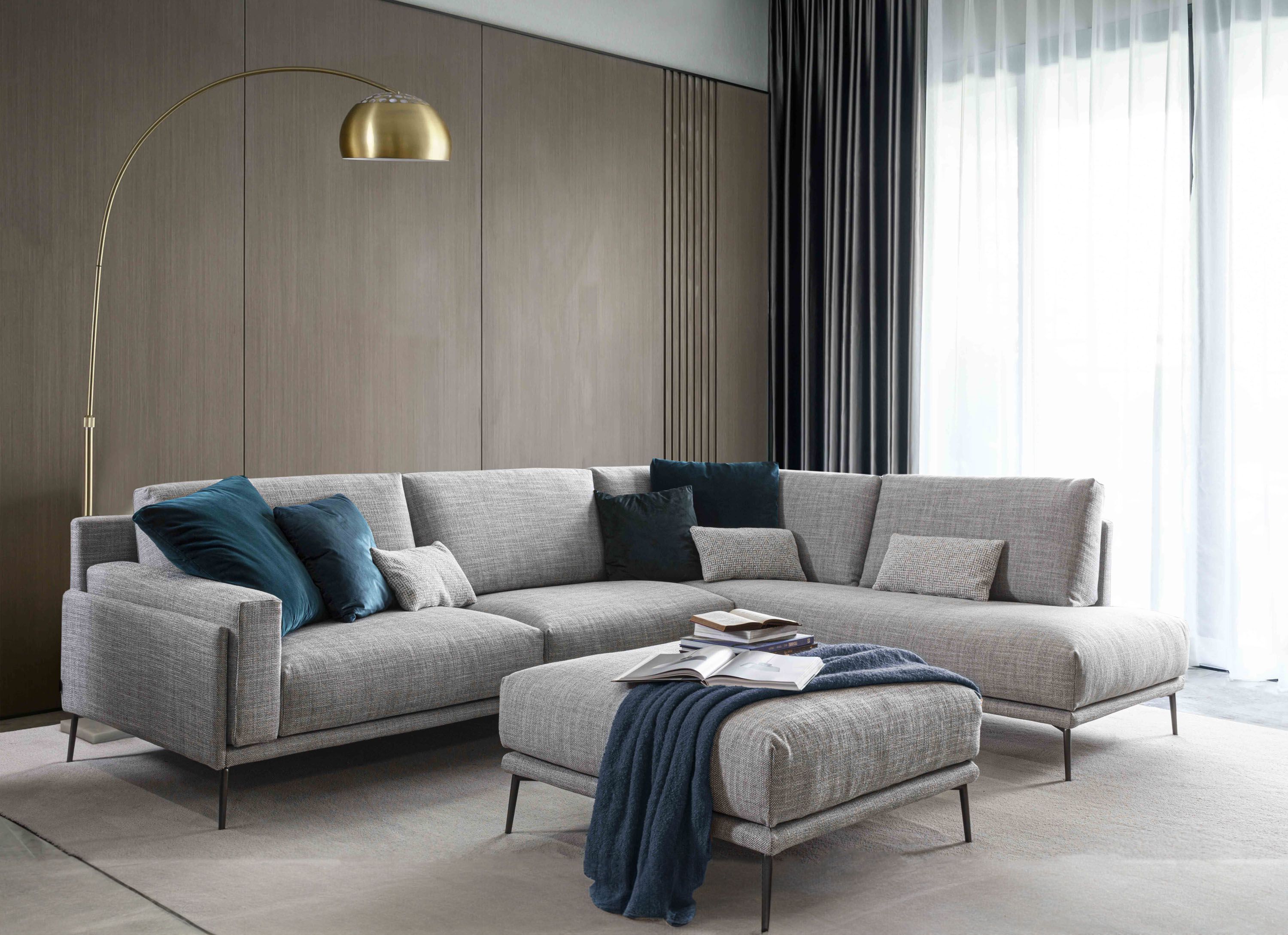 Съемный угловой диван из ткани GRUPPO FOX день Фокса ARCH-00011829 - Вид №3