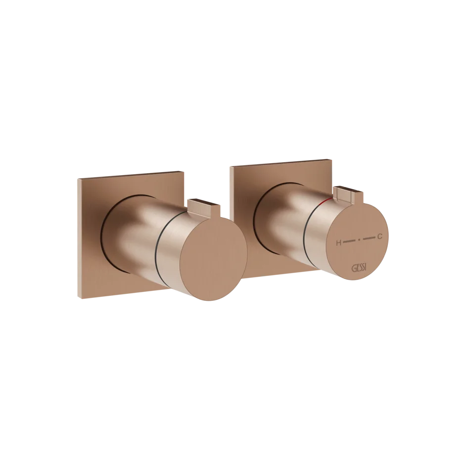 Смеситель для душа 73034 708 Gessi Inverso МЕДНЫЙ МАТОВЫЙ PVD 73034708