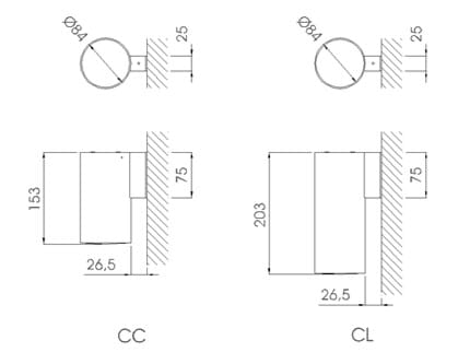 Настенный светодиодный аварийный свет DAISALUX Lens ARCH-00111458 - Вид №6