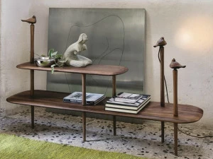 Porada Прямоугольный деревянный журнальный столик для гостиной Iron