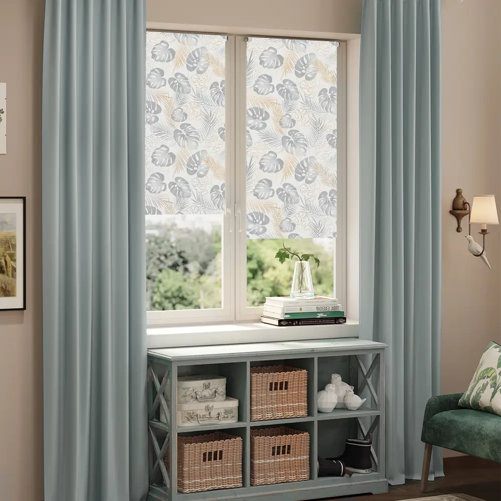 Штора рулонная Лима 80x170 см коричневая DOMLEGRAND STLM-2125592 - Вид №5