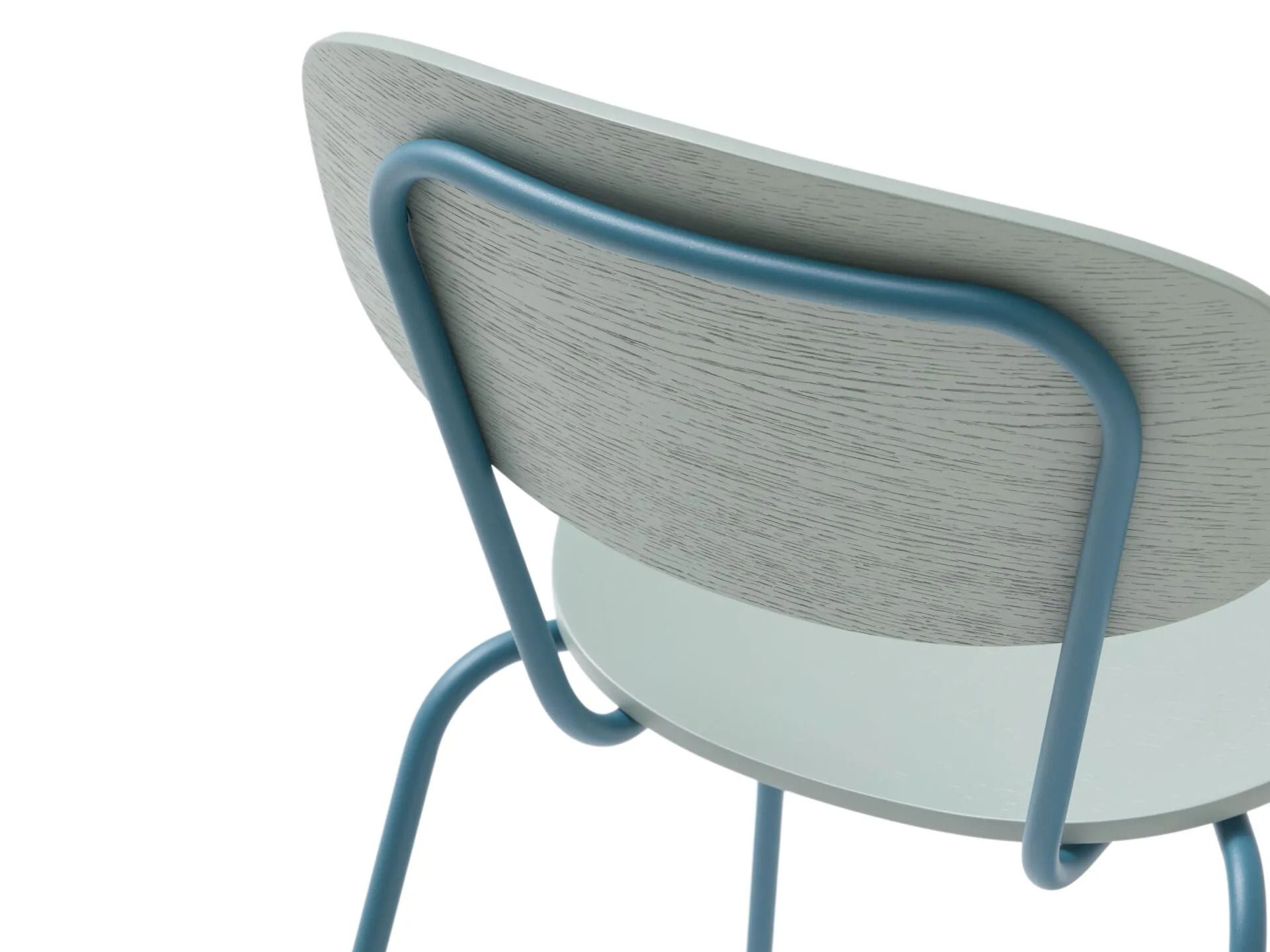 Лакированный деревянный стул MOBLIBERICA Silueta ARCH-00025479 - Вид №1