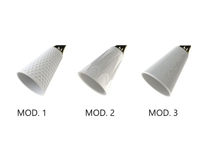 Регулируемая настольная лампа из фарфора Lladró Jamz ARCH-00062585 - Вид №15