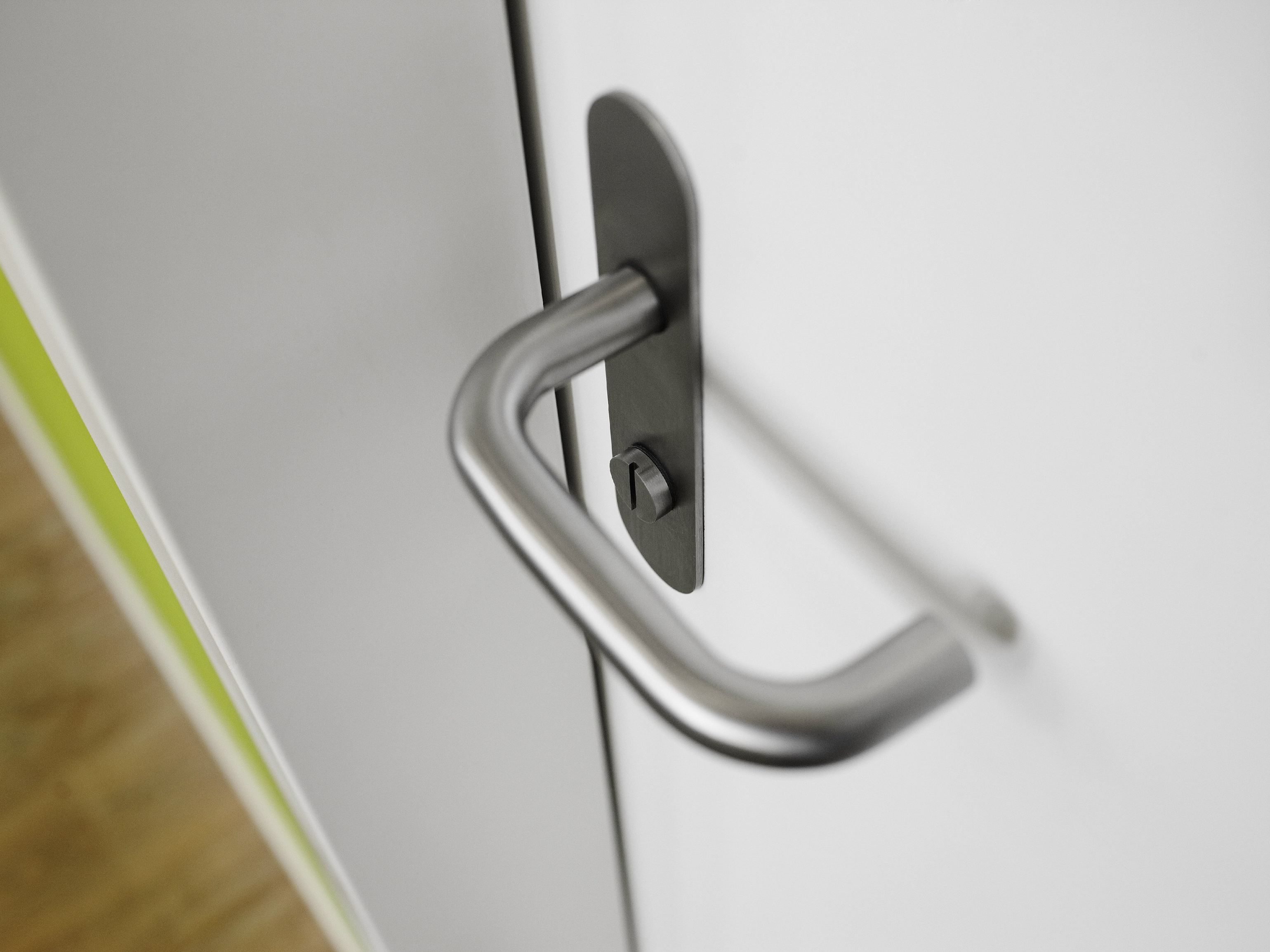 Ручка из нержавеющей стали на розетке Formani основы ARCH-00002294 - Вид №2