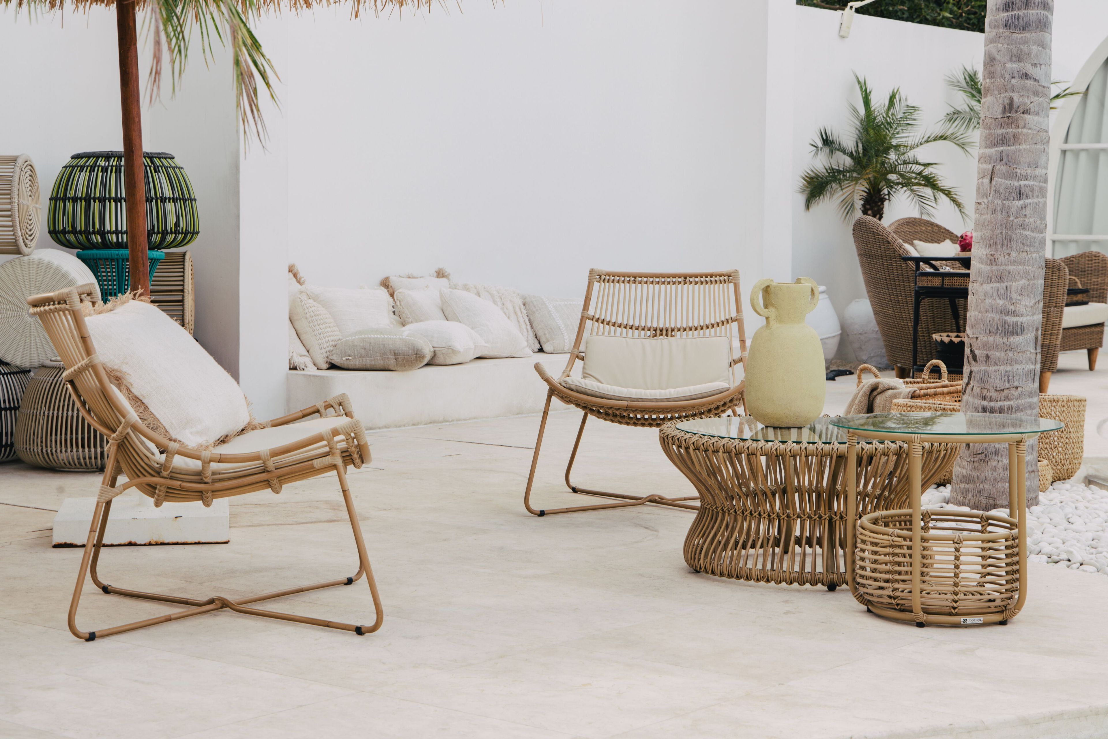 Стеклянный круглый садовый столик cbdesign Space ARCH-00141762 - Вид №4