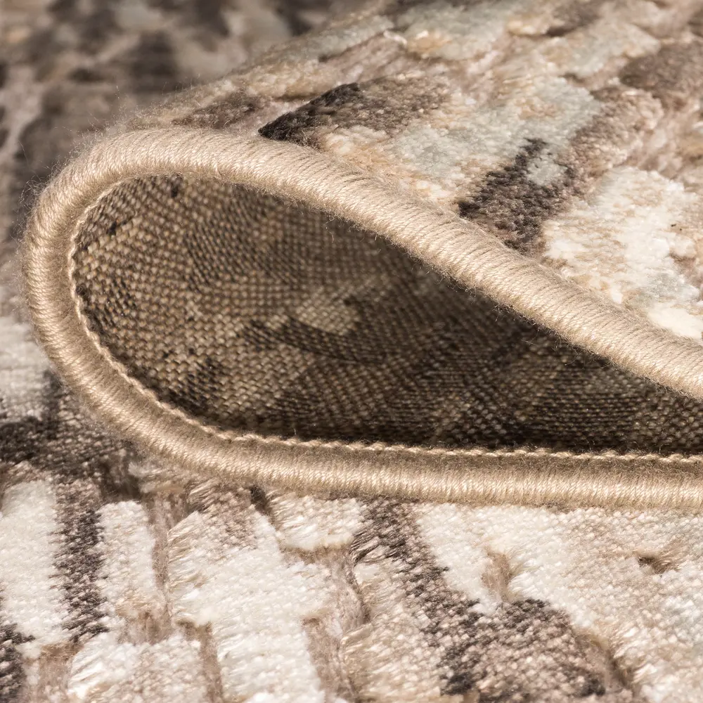 Ковер вискоза Genova 308-652590 65x110 см цвет бежевый RAGOLLE STLM-2105137 - Вид №3