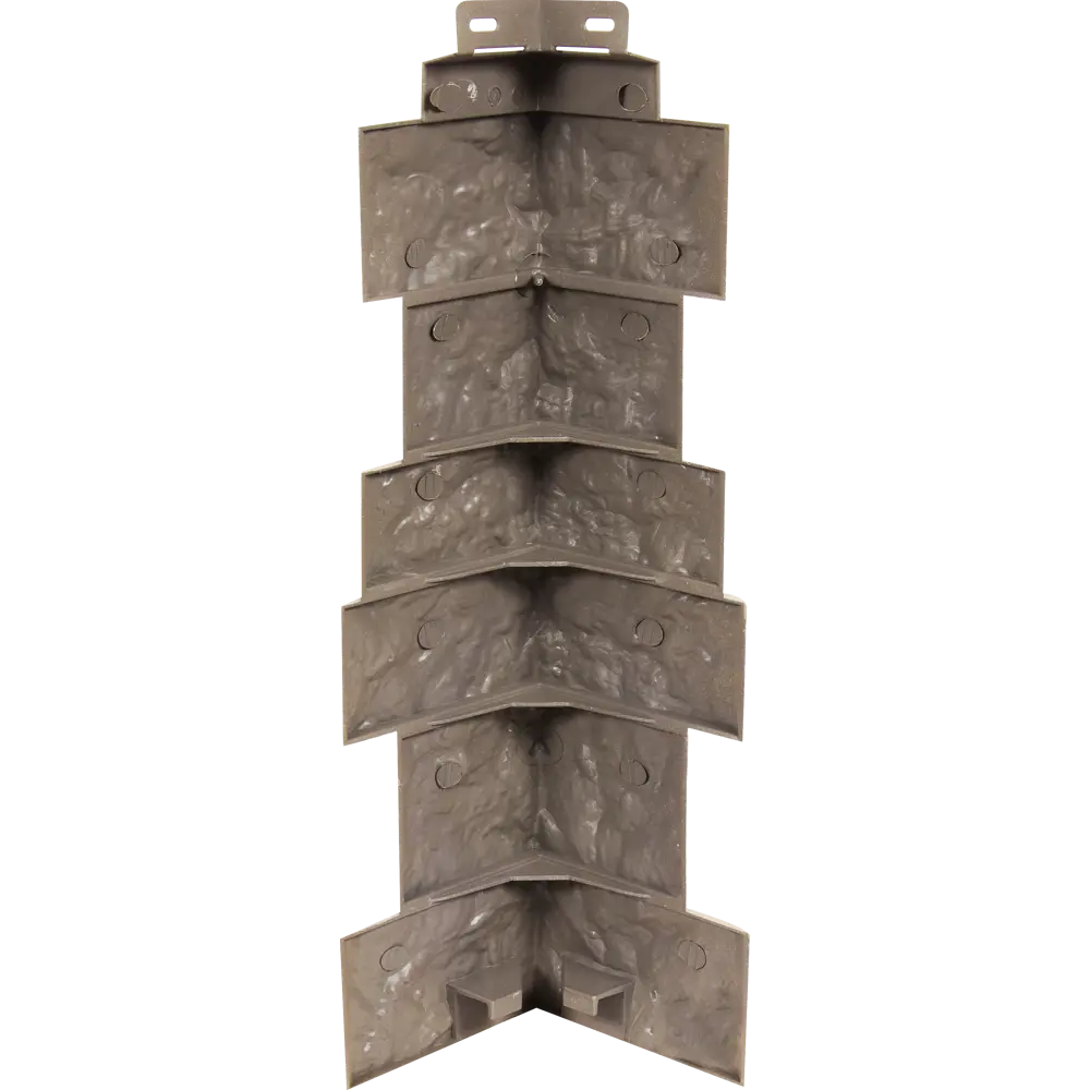 FINEBER Наружный угол «Дикий камень» терракотовый для фасадных панелей 14380315 STLM-1019520 - Вид №2