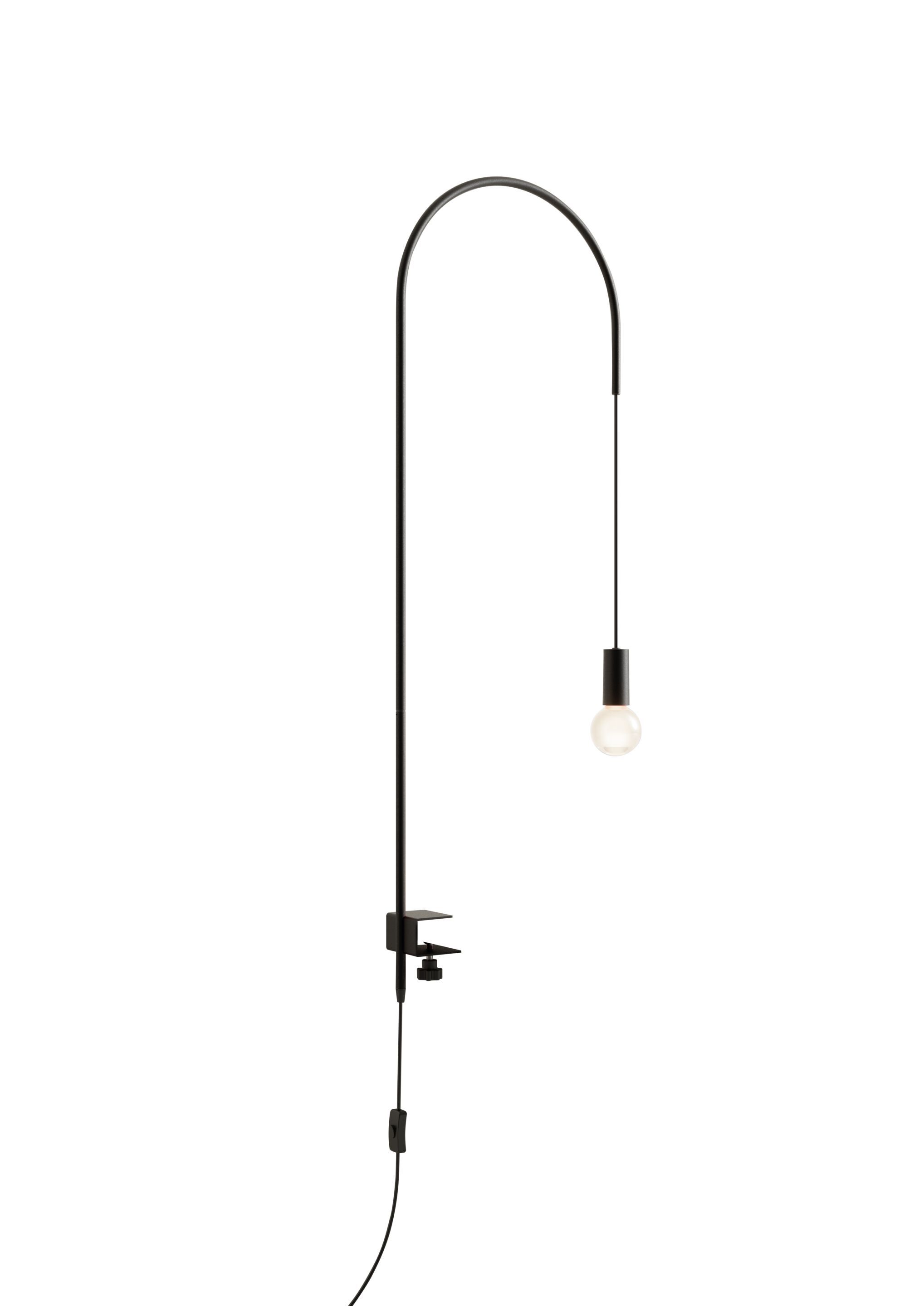 Металлическая светодиодная настольная лампа с зажимом Zafferano провод ARCH-00146015 - Вид №4