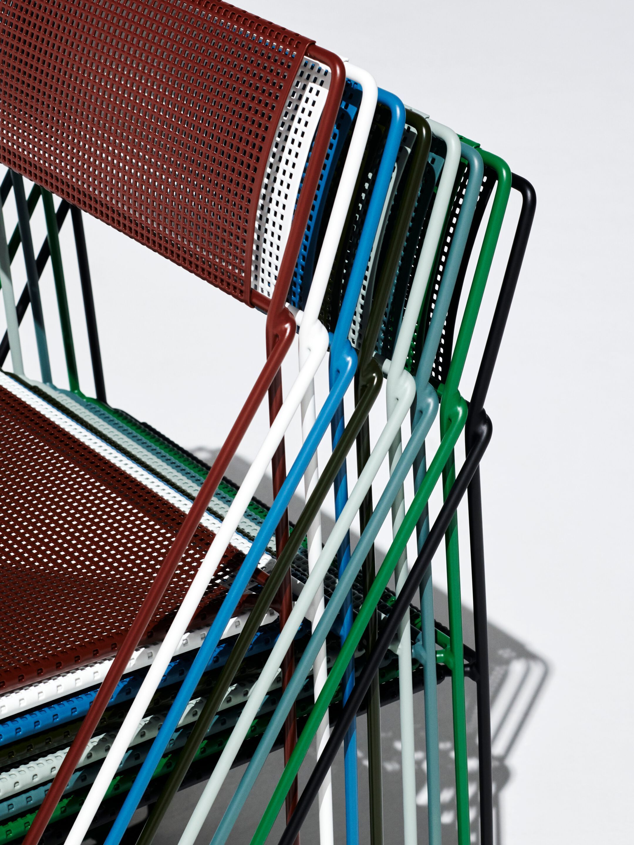 Штабелируемый стальной стул с порошковым покрытием In Stock Hay ARCH-00114990 - Вид №5