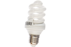 15055338 Энергосберегающая лампа "ЭКОНОМ" спираль, цоколь E27, стандарт, Т3, теплый белый свет, 2700 К, 6000час, 12Вт, 60 44352-12 СВЕТОЗАР