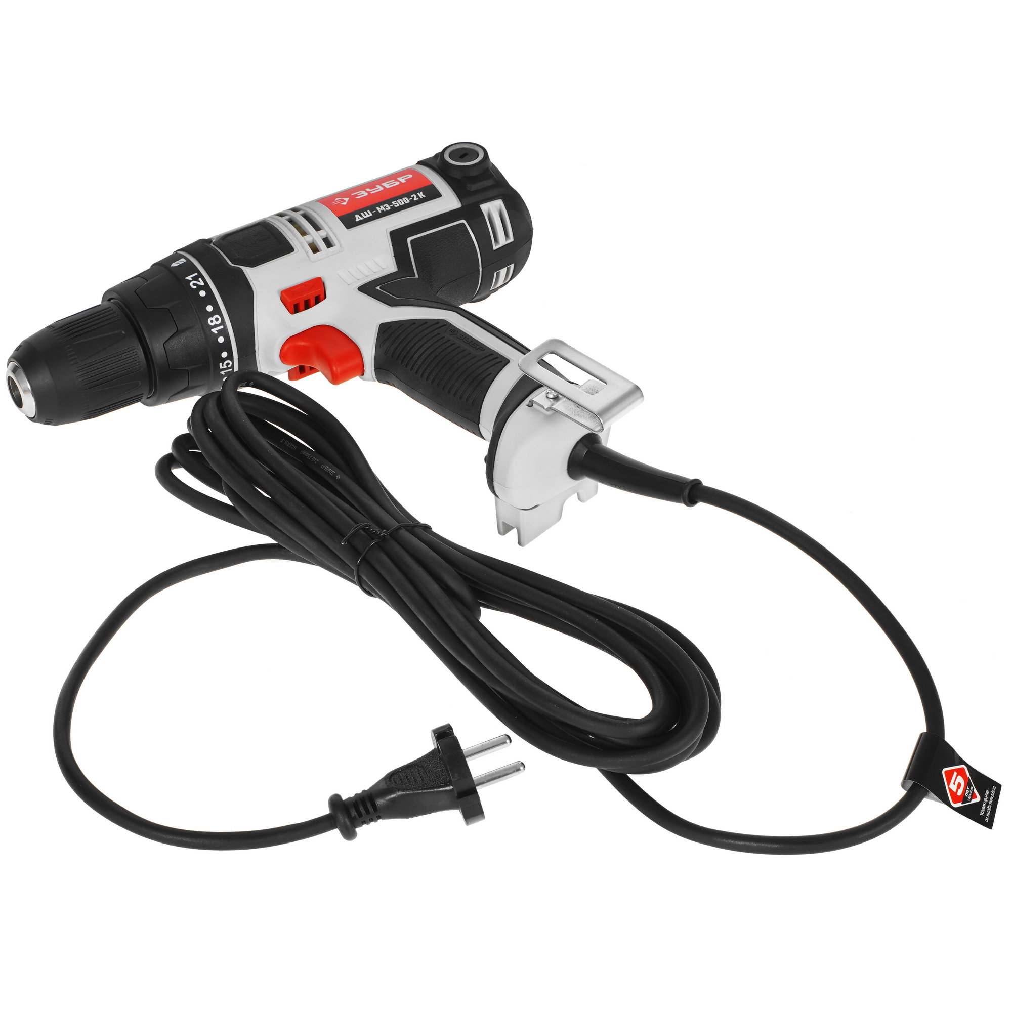 Дрель-шуруповерт Зубр ДШ-М3-500-2 К 5305666 STDN-0013307 - Вид №5