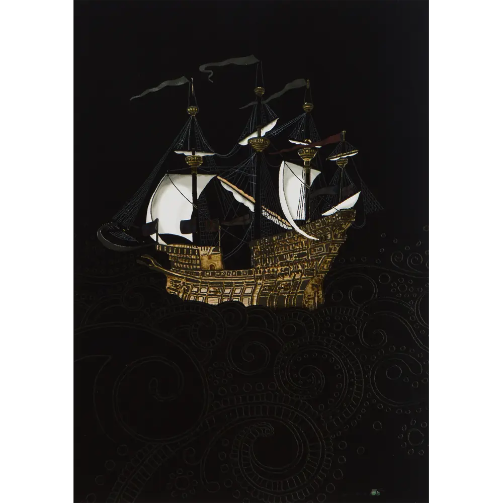 Постер «Корабль», 21х30 см Santreyd STLM-2030710
