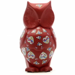 Статуэтка красная "Красная Сова" Owl Red NADAL СОВА, ПТИЦЫ 00-3966993 Красный