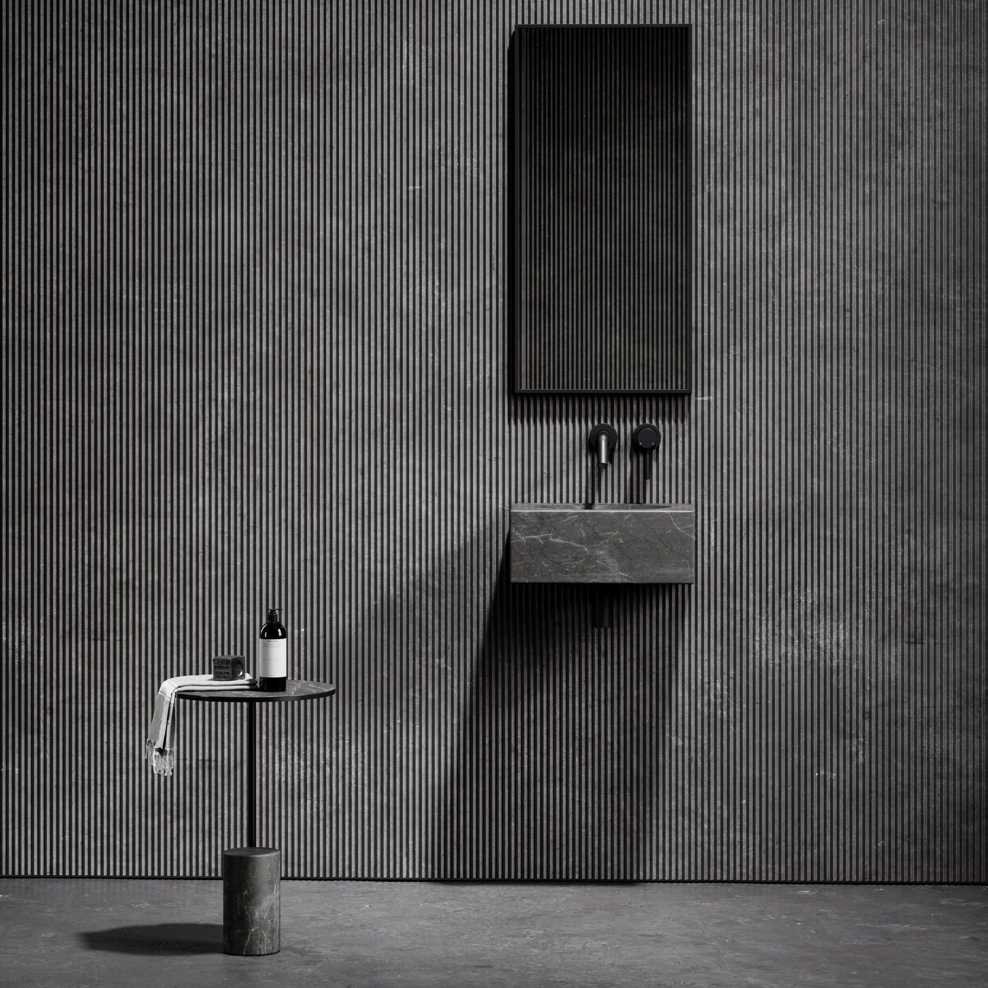 Одиночный овальный подвесной умывальник из мрамора Pietra Grey LUSSO COCO ARCH-00083220 - Вид №1