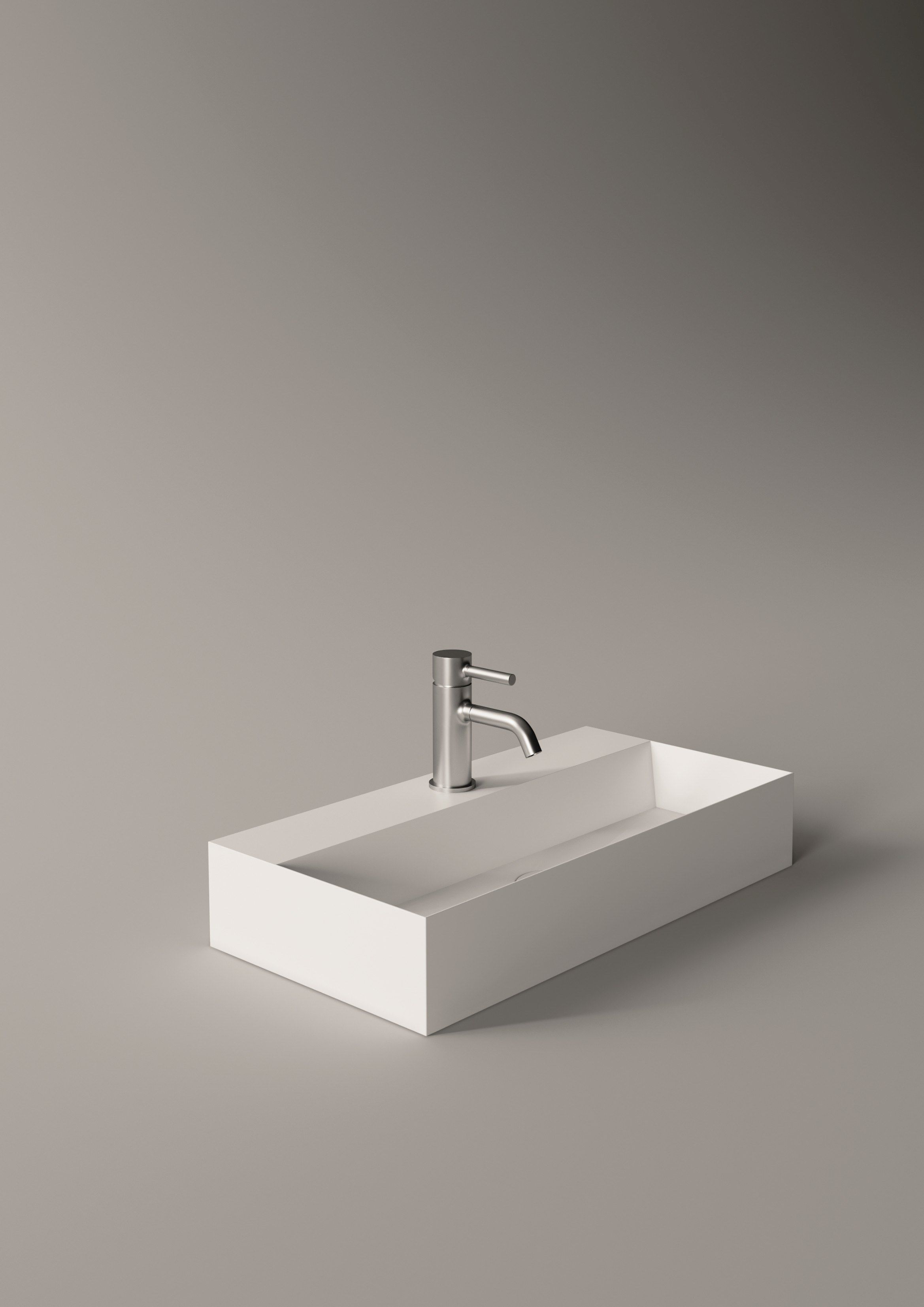 Керамическая прямоугольная столешница для мытья рук Alice Ceramica Шпион ARCH-00126165 - Вид №5