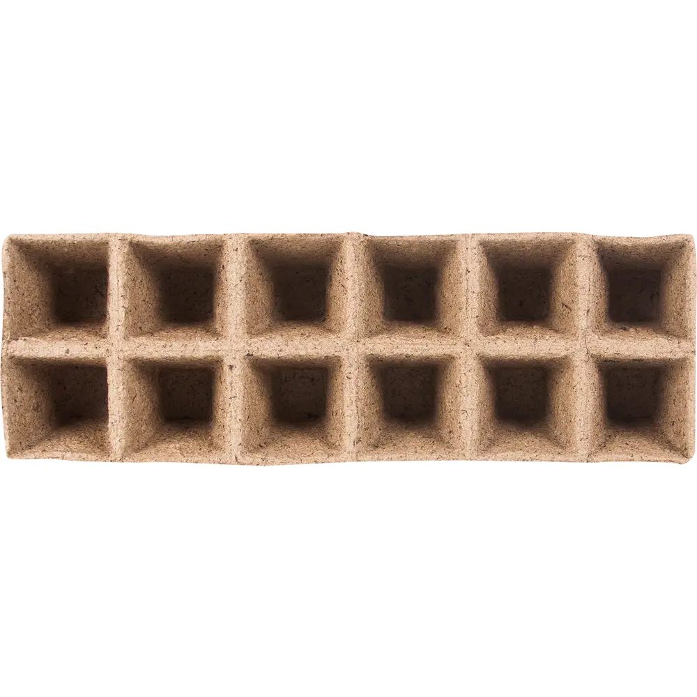 Горшок торфяной квадратный 5x5 см 5 кассет по 12 шт ГАЗОНCITY STLM-2140184 - Вид №3