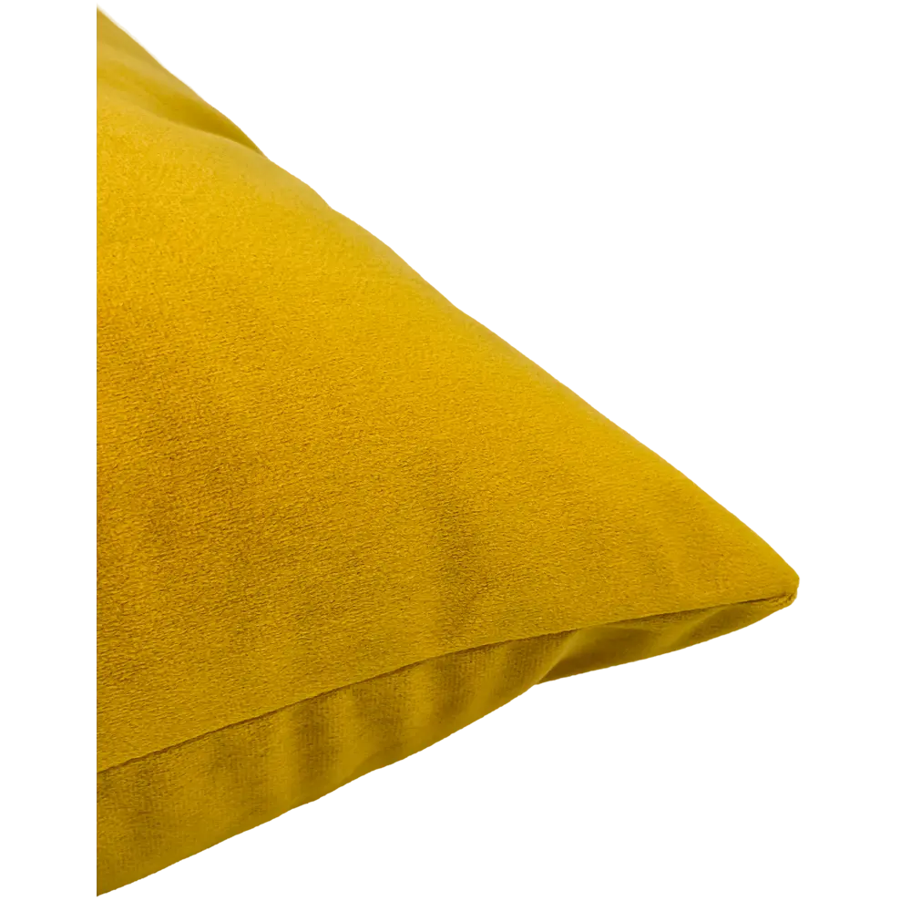 Подушка декоративная Linen Way Tony 45x45 см бархат цвет горчица 89439594 STLM-2175061  - Вид №2