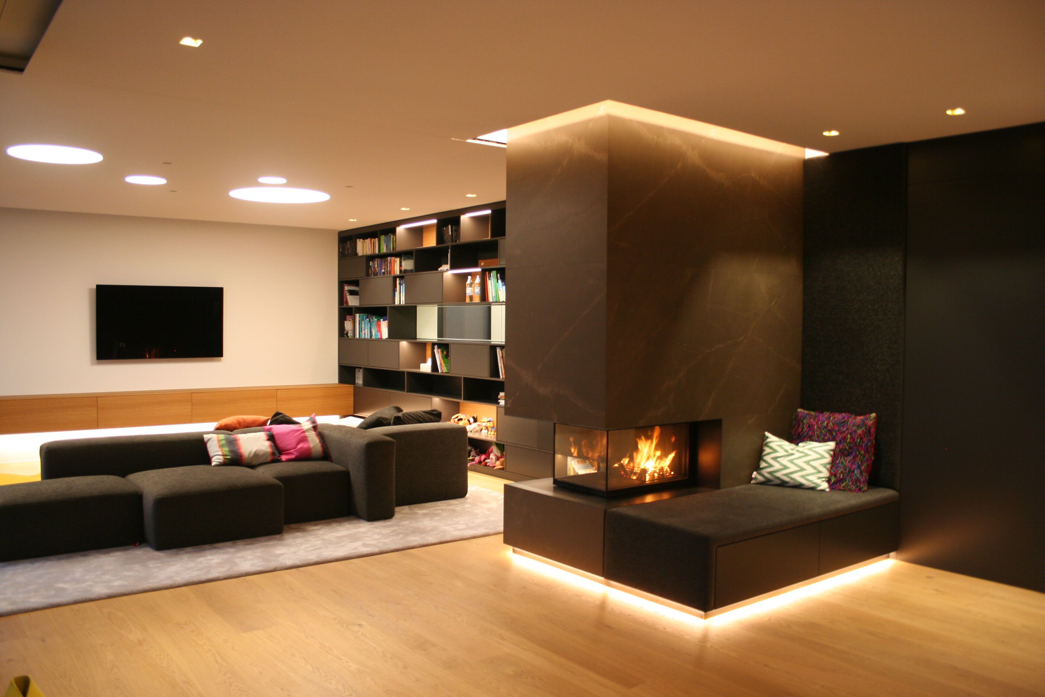 Стальной тройной фасад дровяной камин RÜEGG RIII ARCH-00145191 - Вид №4