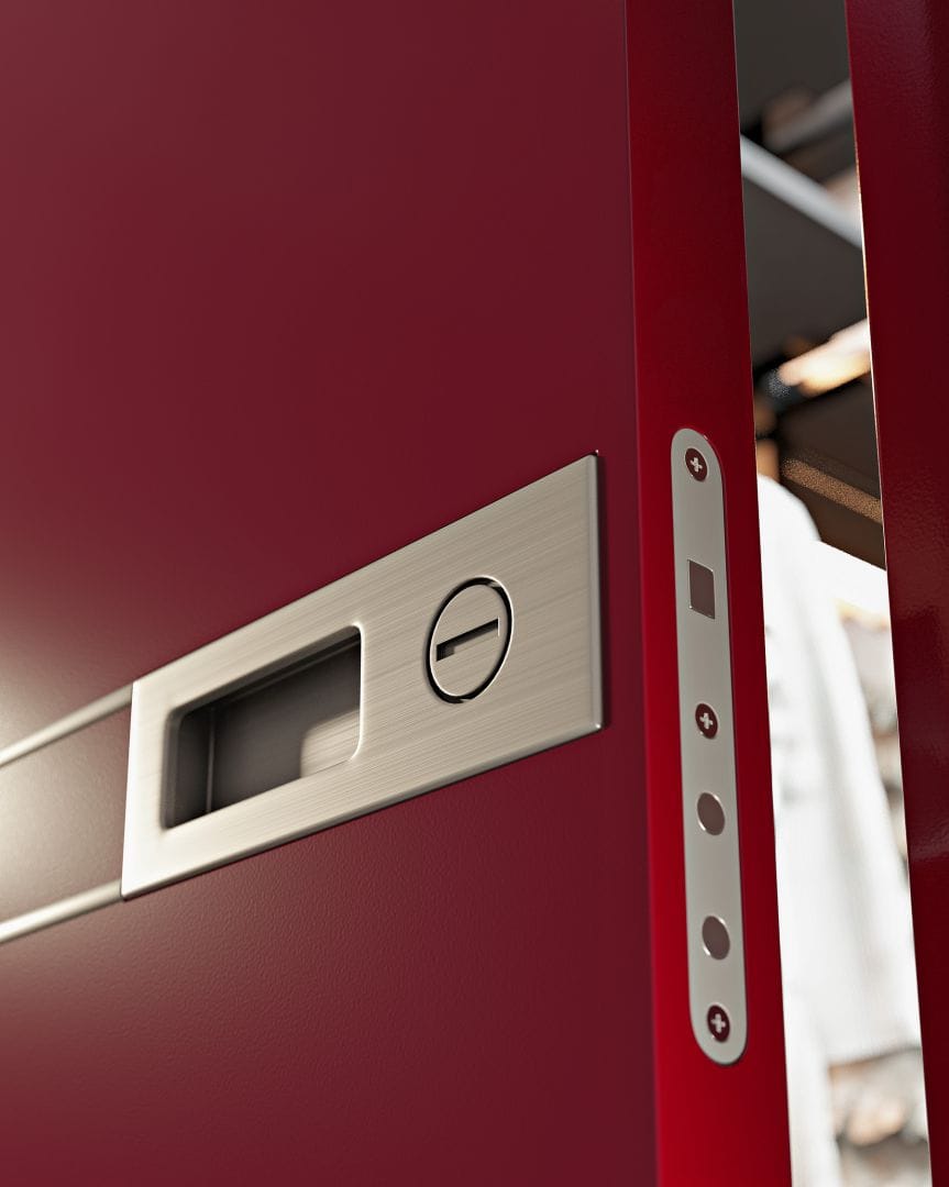 Деревянная книжная дверь Pail Serramenti LINEA ARCH-00077146 - Вид №1