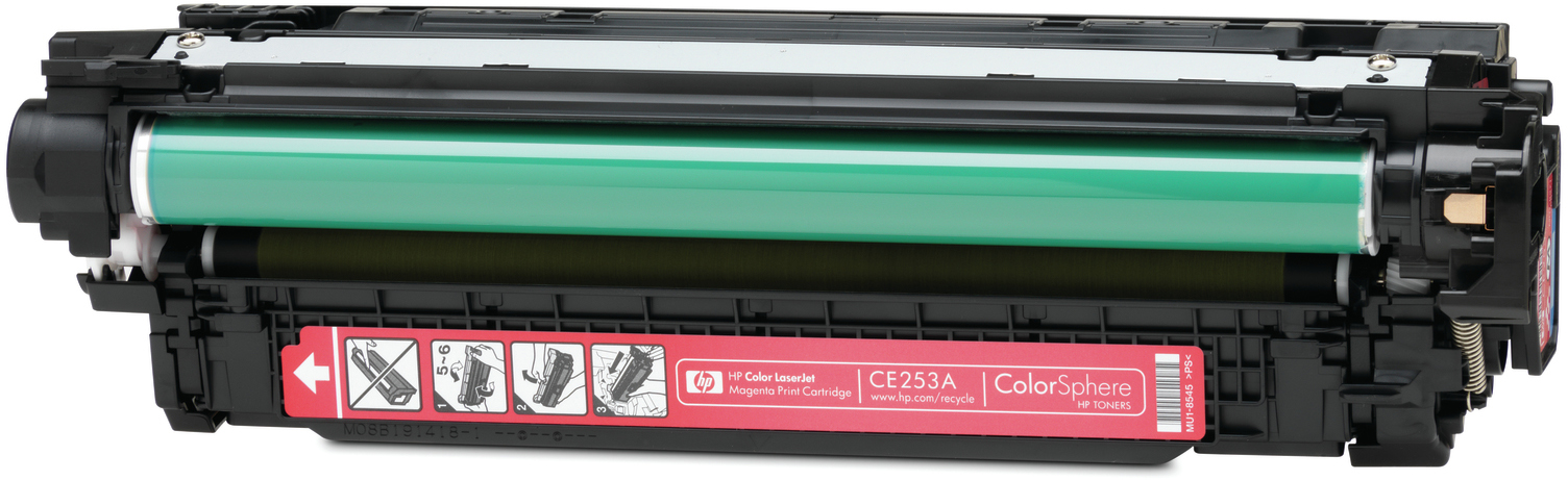 CE253A color laserjet magenta print cartridge HP Santreyd  - Вид №1