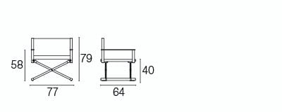 Алюминиевый складной садовый стул с подлокотниками emu Земля ARCH-00071705 - Вид №14