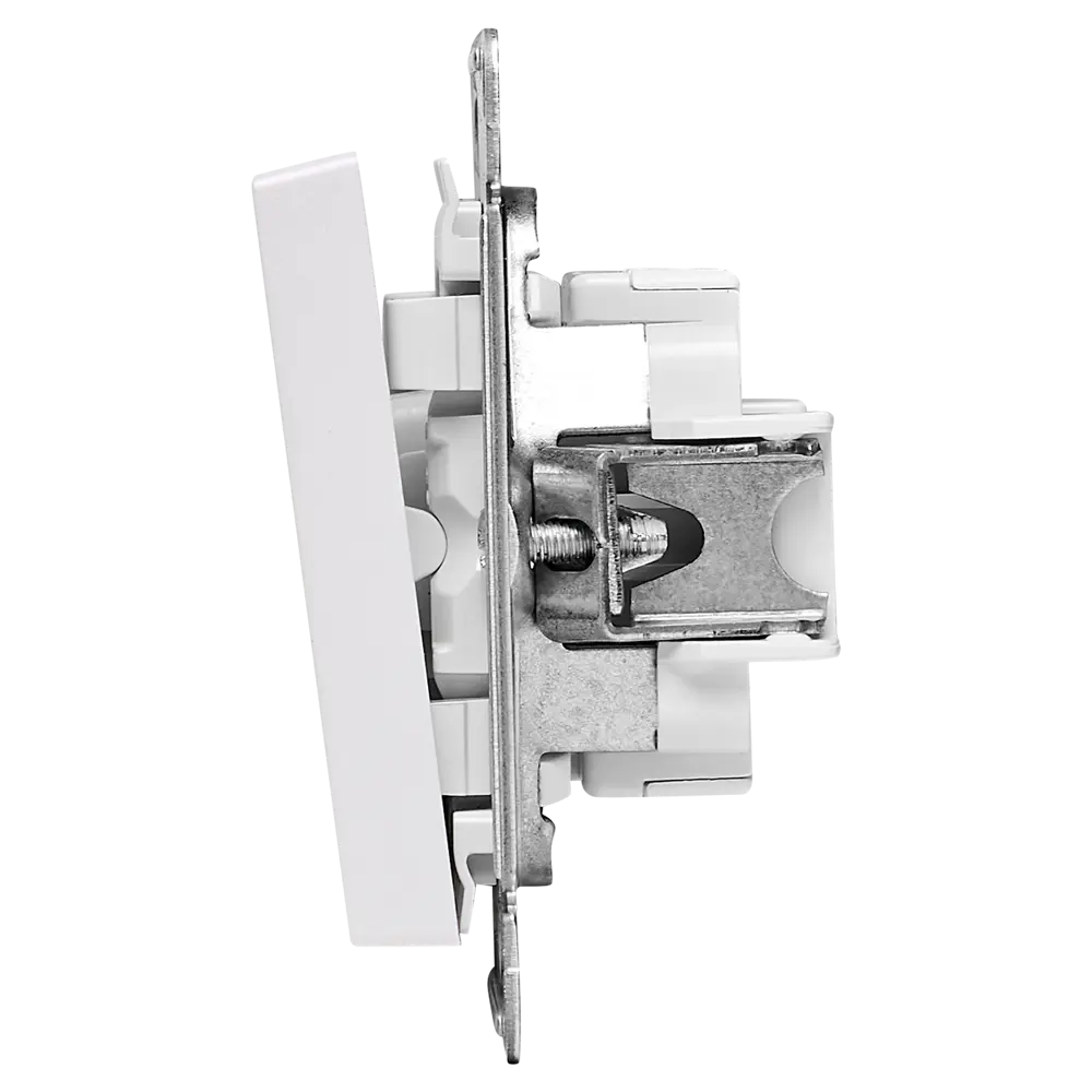 Переключатель встраиваемый Systeme Electric AtlasDesign 1 клавиша цвет жемчужный STLM-2104917 - Вид №3