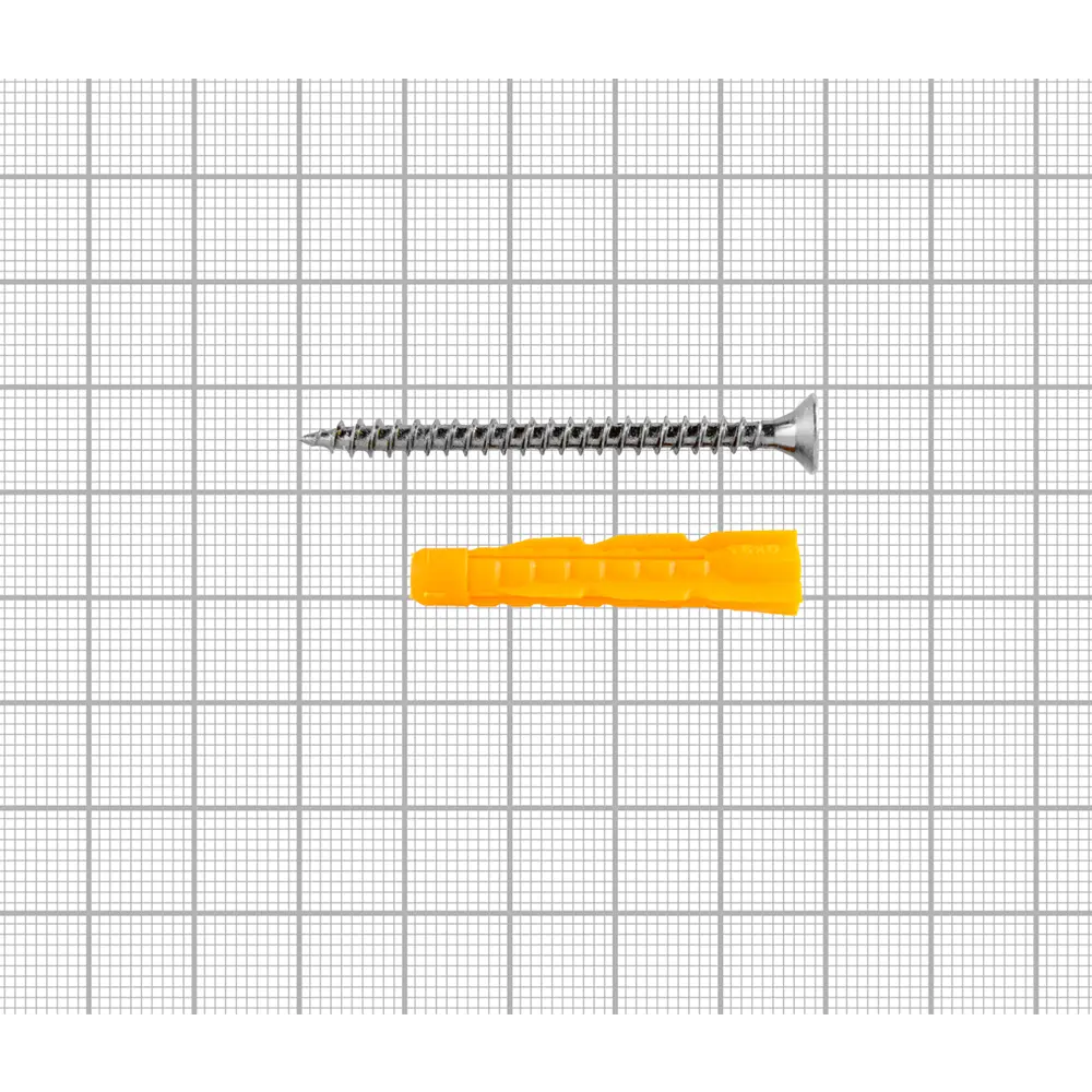 Дюбель универсальный с саморезом Ш4х50 мм полипропилен 16 шт НЕВСКИЙ КРЕПЕЖ STLM-2141589 - Вид №4