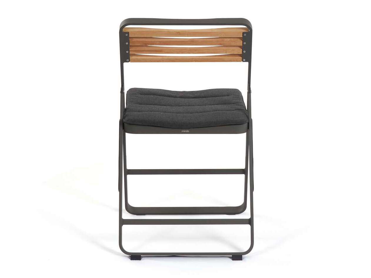 Складной стул из алюминия и бамбука с открытой спинкой Mindo Mindo 121 ARCH-00150806 - Вид №15