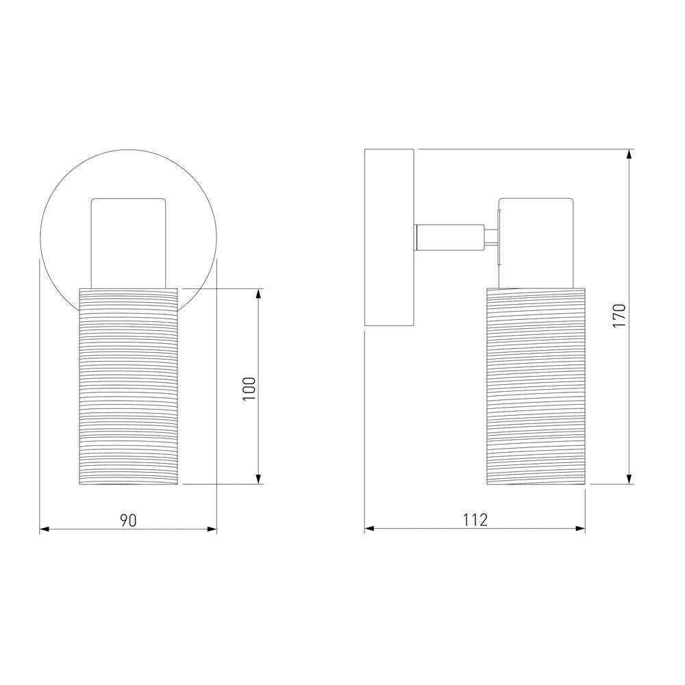 Спот поворотный Eurosvet 20043/1, 3 м², 1 лампа, цвет сатин-никель STLM-2206956 - Вид №6