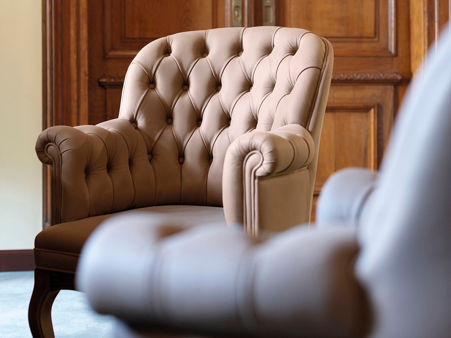 Кожаное кресло с подлокотниками Bellotti Ezio Charming ARCH-00131319 - Вид №6