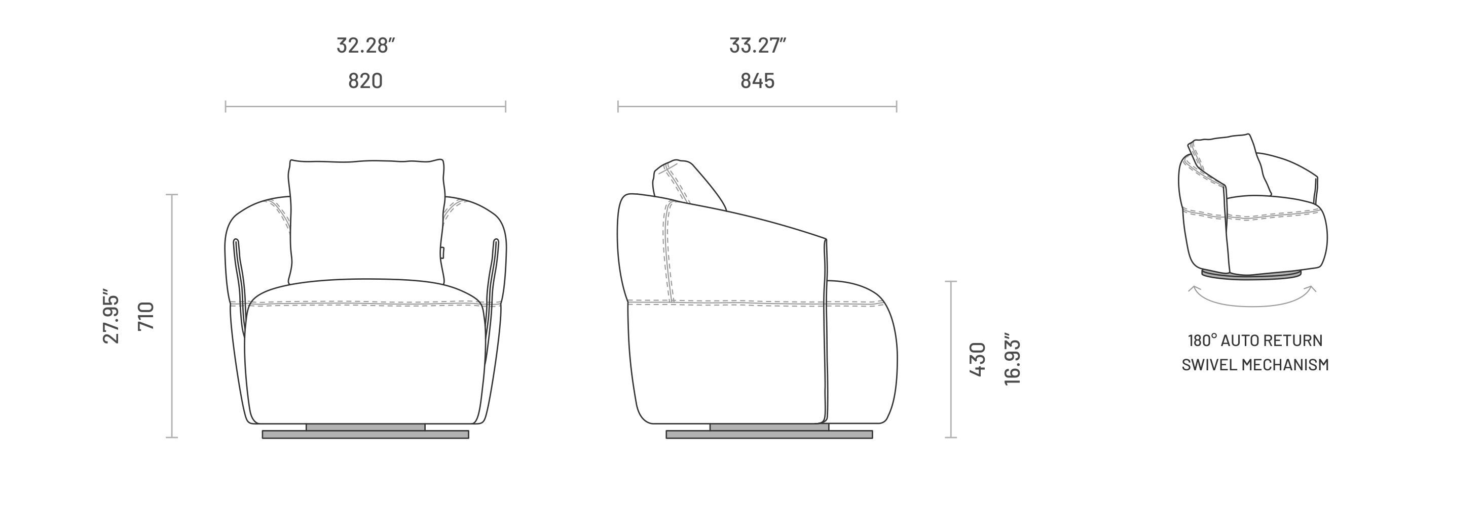 Кресло с подлокотниками Domkapa ALICE ARCH-00112952 - Вид №5
