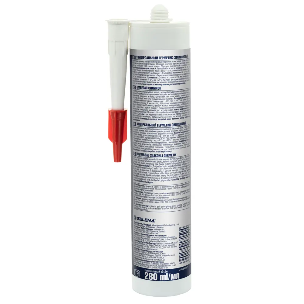 Герметик силиконовый Tytan универсальный прозрачный 280 мл STLM-2084025 - Вид №1