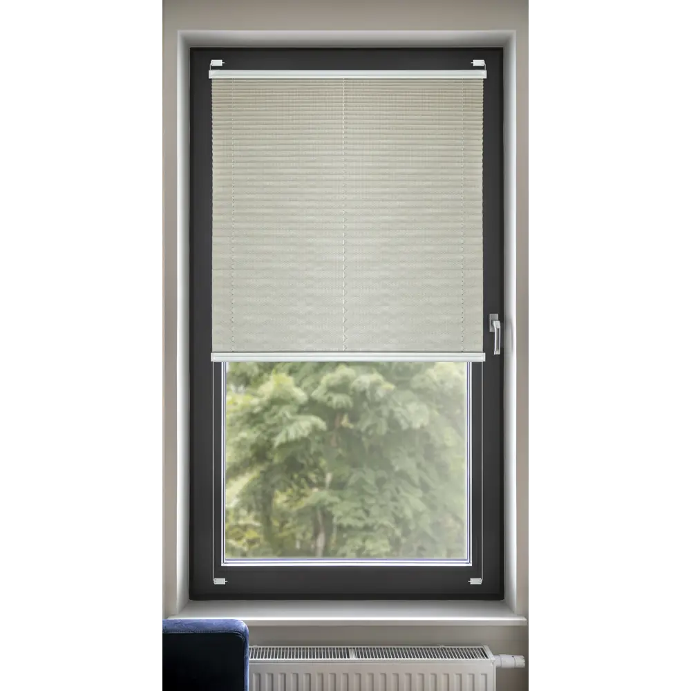 Штора плиссе 73x170 см жаккард молочная Santreyd STLM-2062912 - Вид №10