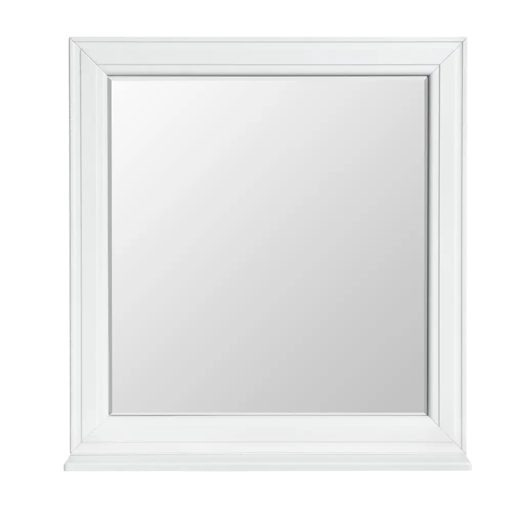 Зеркало Aquaton Шарм 75x80 см прямоугольное цвет белый STLM-2140508