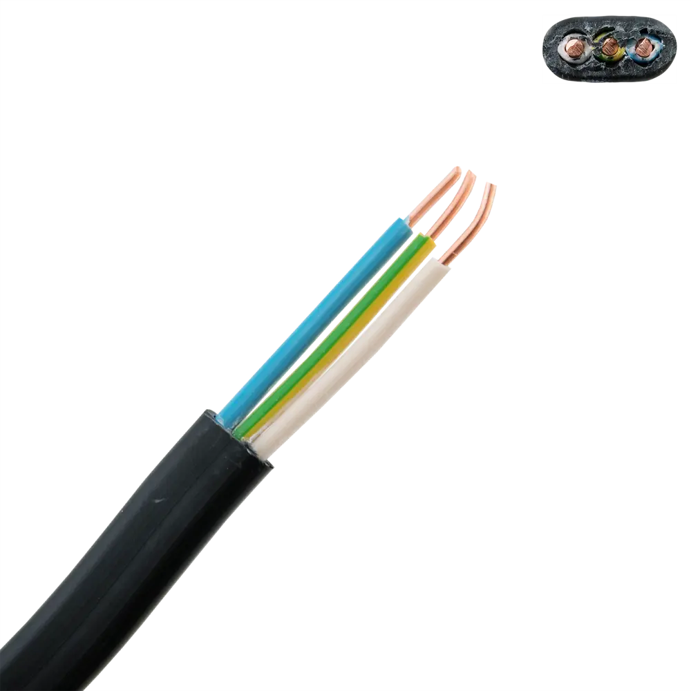 Кабель Угличкабель ВВГпнг(A)-LS 3x1.5 50 м ГОСТ цвет черный STLM-2021994 - Вид №1
