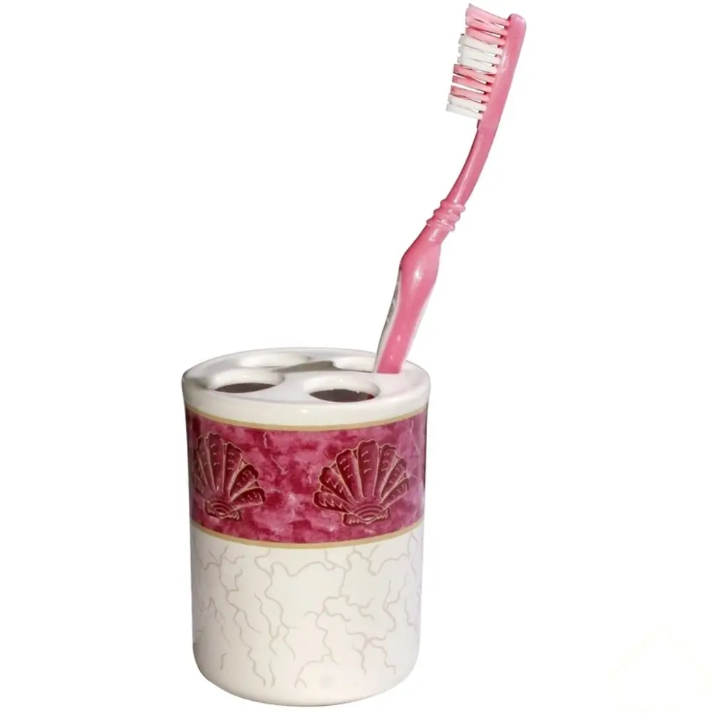 Стакан для зубных щёток Афина, красный NIKLEN STLM-2174983